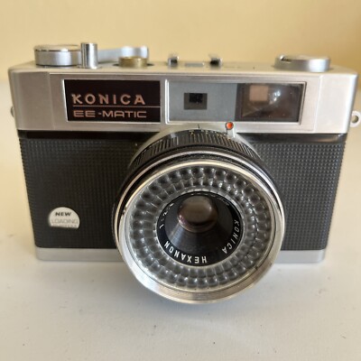 KONICA EE-MATIC デラックス レンジファインダーカメラ Konica EE Matic Deluxe Rangefinder 35mm Film Camera w/Hexanon 1