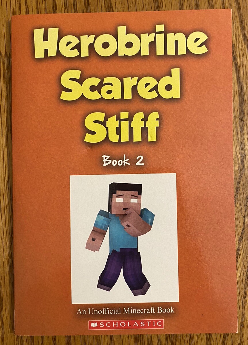 Herobrine Scared Stiff - Paperback By Zack Zombie Books - EUC | eBay