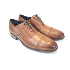 cole haan wayne cap toe oxford british tan