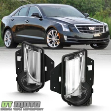 NEW 2013-2017 Cadillac XTS Bumper Driving Fog lights LED Daytime Running Lamps