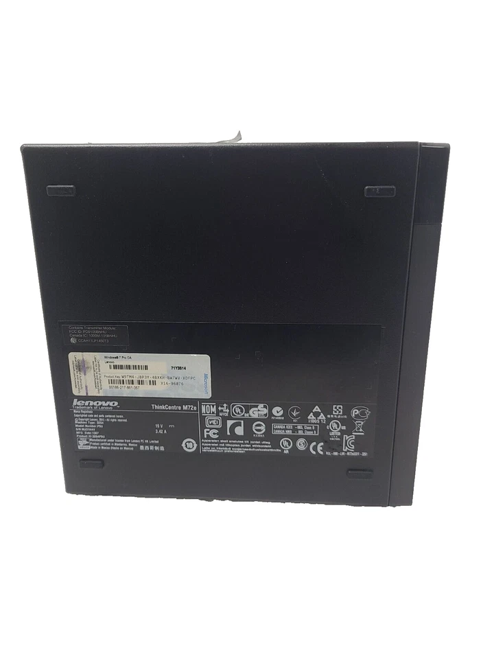 Lenovo ThinkCentre M72e i5-3470 2.9GHz 4GB Ram 128GB SSD Zorin OS 17 - Image 4 of 4