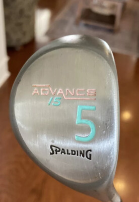 Ladies Spalding Advance 5-Wood RH Ladies Flex Graphite Shaft Spalding Grip 41.5''