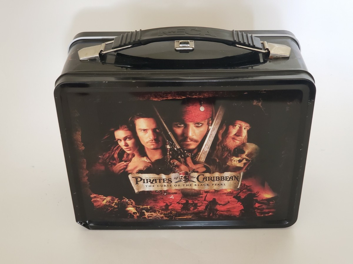 Pirates Of The Caribbean Curse of the Black Pearl Metal Lunchbox