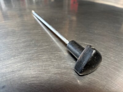 Bizerba Slicer SE12 HD Knife Blade Cover Threaded Rod Holder Knob #3399