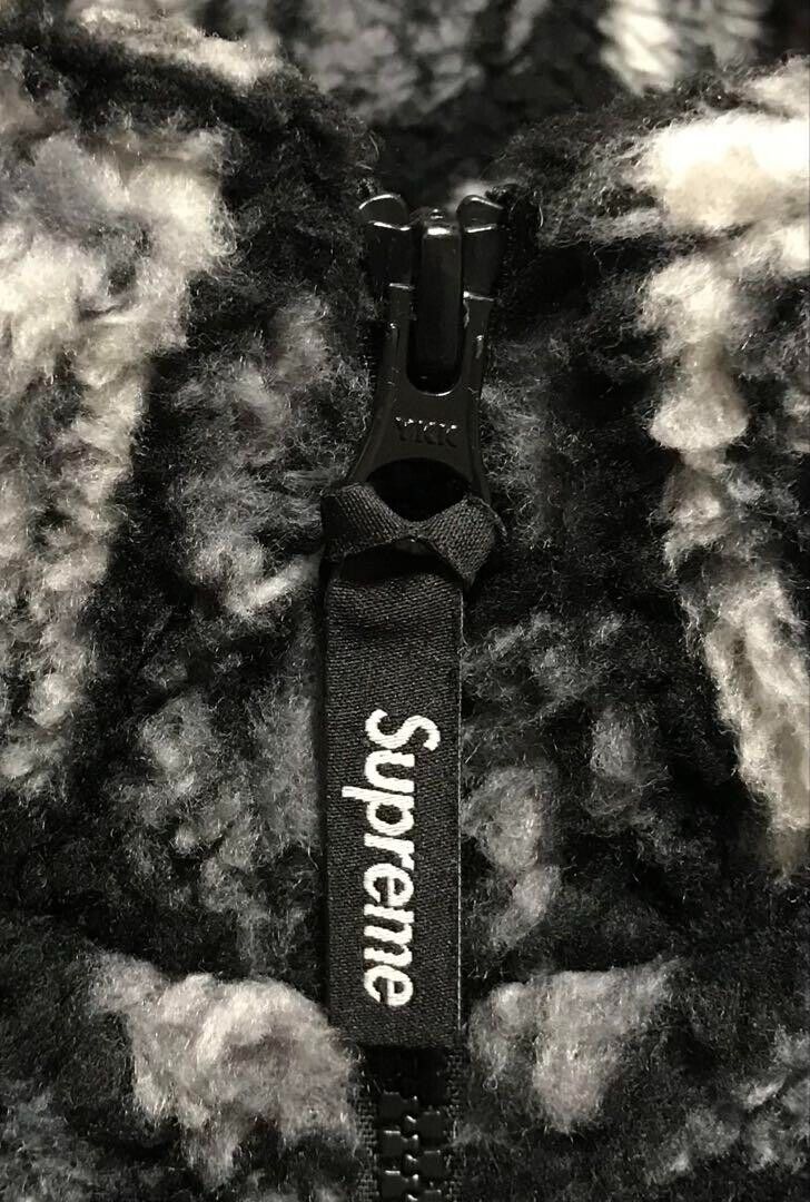 SUPREME Saint Michael Fleece Jacket - Color Black - Size M SUPREME Saint Michael Fleece Jacket - Color Black - Size M
