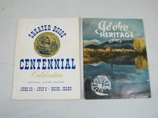 1863 - 1963 IDAHO CENTENNIAL HERITAGE & BOISE CELEBRATION PROGRAMS