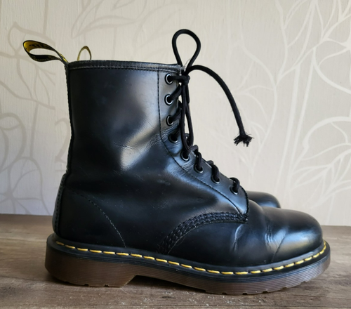 Dr. Martens 1460 Pascal Botas Botines Mujer Negro T. 38 - Imagen 2 de 10