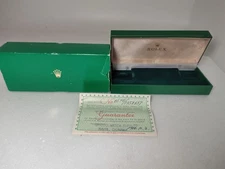 Vintage Genuine Rolex Watch Box Case Guarantee 1.00.7/S07206