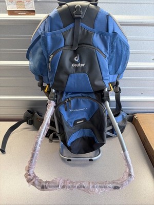 DEUTER KID COMFORT II CHILD CARRIER BACKPACK HIKING FRAME PACK GRAY HIKING LIGHT