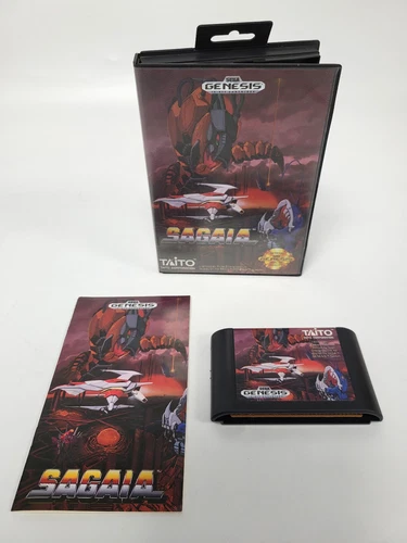 Vintage 1991 Sagaia Game for Sega Genesis with Case and Manual