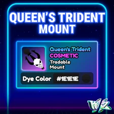 World Zero WZ - QUEEN'S TRIDENT MOUNT - BLACK #1E1E1E