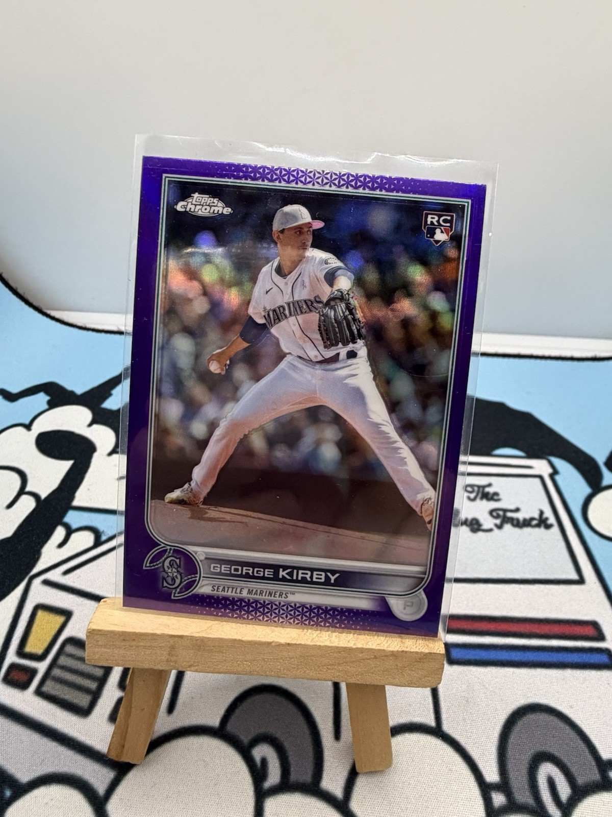 2022 Topps Chrome Update Series - George Kirby #USC138 Purple Refractor (RC)