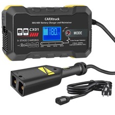 36V 18A  48V 13A Golf Cart Battery Charger for EZGO TXT with D Style Plug Smart
