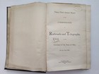 1901 antique OHIO RAILROADS & TELEGRAPHS book FOLDOUT RR MAP report laws stats — photo 5