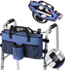 Walker Accessories for Folding Walker with Cup Holder,Pocket, Organizer Carry
