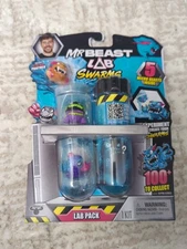 2024 NEW MR BEAST LAB SWARMS 5 Micro Beasts Lab Pack 1" Figures 