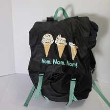 Kids Food Truck Camping Backpack Tent  Sleeping Bag "NomNomNom" Complete