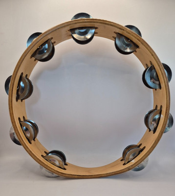 CB Tambourine 10'' Headless Double Row