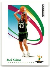 1991-92 SkyBox Jack Sikma Milwaukee Bucks #165
