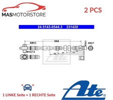 BREMSSCHLAUCH BREMSLEITUNG PAAR VORNE ATE 245143-05443 2PCS P FÜR SKODA RAPID