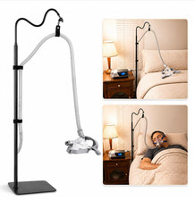 CPAP Hose Holder - All-Metal Hose Stand Bedside for CPAP Mask Tubing Support