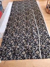 Dekobrokatstoff mit  Struktur aus Plüsch und Metallfaden 3,10x 1,25 m