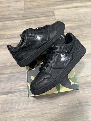 Size 13 - A Bathing Ape BAPE Sk8 Sta Black