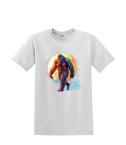 S bis 2XL 3XL - Neon Bigfoot Moon SASQUATCH BIGFOOT Fun Humor Erwachsene - Bild 9 von 72