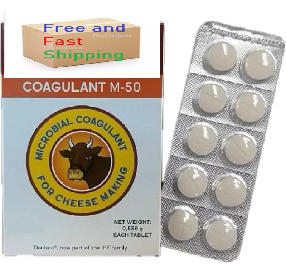 Rennet 10*20*40****Tablets to Make Cheese easy** Rennet