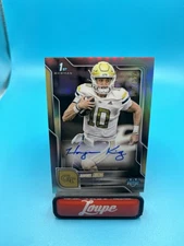 Haynes King 2025 Bowman Chrome University 1st Refractor Auto /299 Georgia Tech
