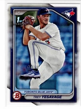 2024 BOWMAN TREY YESAVAGE 1ST ROOKIE #BD-92 TORONTO BLUE JAYS MLB RC