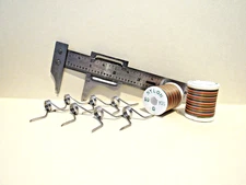 Gudebrods' Nylon Winding Thread W/Coil-Style Spinning Rod Guides - Vintage Nos!