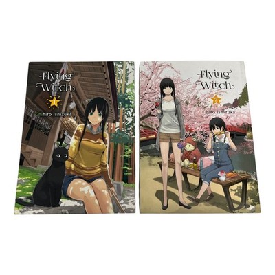 Flying Witch Lot Volumes 1-2 Chihiro Ishizuka English Manga Vertical Comics
