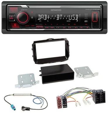 Kenwood MP3 Bluetooth USB DAB Autoradio für Alfa Giulietta ab 2013 ISO piano-sch - Bild 1 von 4