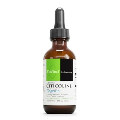 Liposomal Citicoline 60 Servings - Brain Health Supplement - 2 Fl Oz Liquid