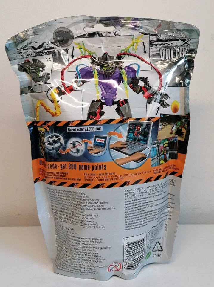 Lego Hero factory 6283 Voltix Breakout - 2012 Neuf New - Photo 2/2
