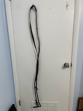 Generic Brown Web English Reins For Schooling Horses Or Ponies