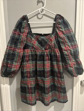 J Crew Dress Size 6 Plaid 