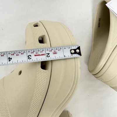 Crocs Mens Siren Clogs Bone Size 11 Crocs Siren Clogs in Bone/Ivory | eBay main image 4