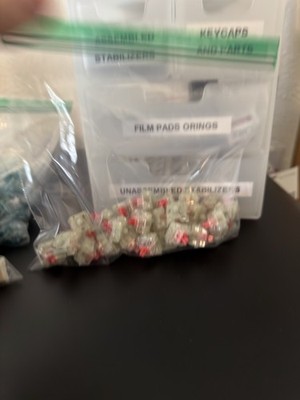 cherry mx silent red switches 35 Pc.