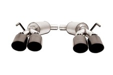 Gibson 619718b Black Elite Axle Back Dual Exhaust System For 2020-2025 Explorer