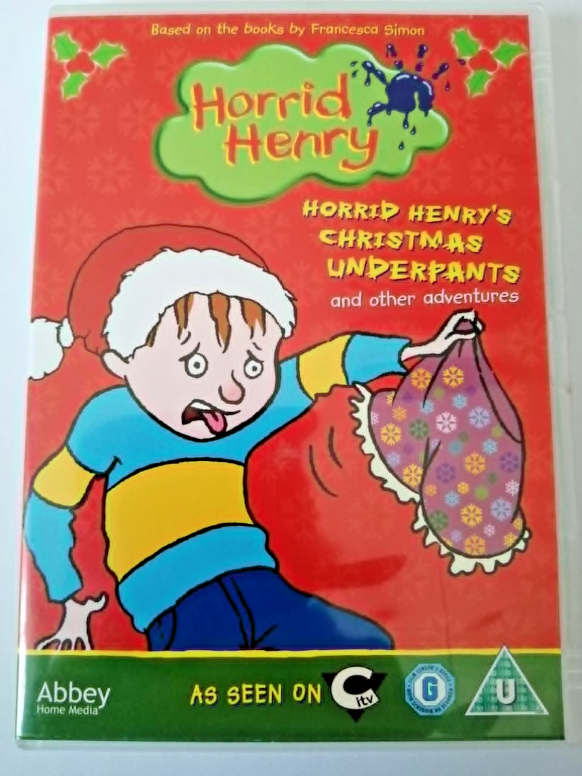 DVD Horrid Henry’s Christmas Underpants and Other Adventures. Francesca Simon