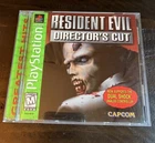 Resident Evil Director's Cut (Sony PlayStation 1, 1998) with registration card