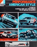 AMC AMX Javelin Rennteile Buch 1968 1969 1970 1971 1972 Leistungsmodifikation