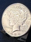 1934 US Peace Silver Dollar Semi-Key Date    AU/BU   N114