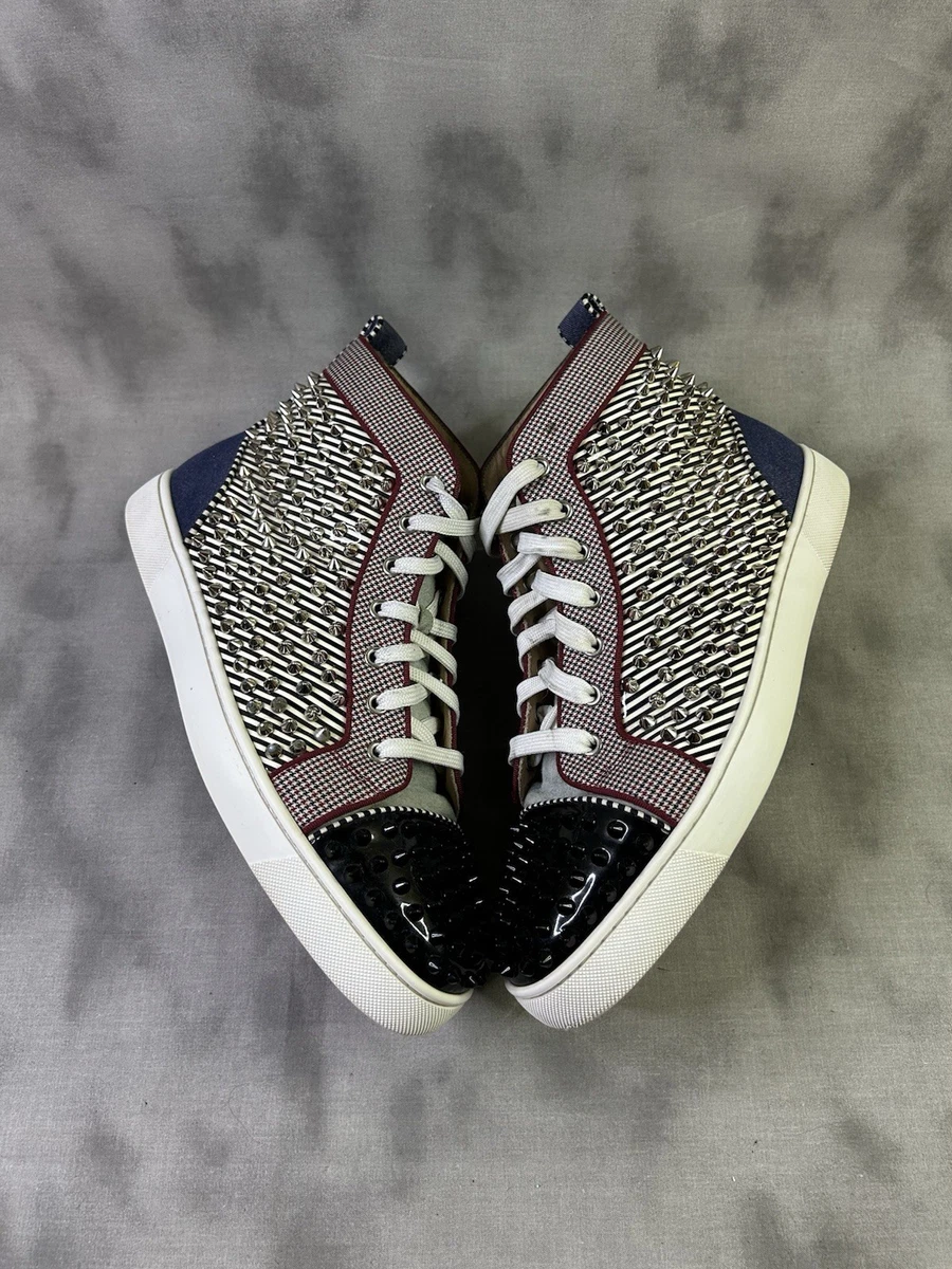 Christian Louboutin Multicolor Patent Leather Casual Shoes for Men