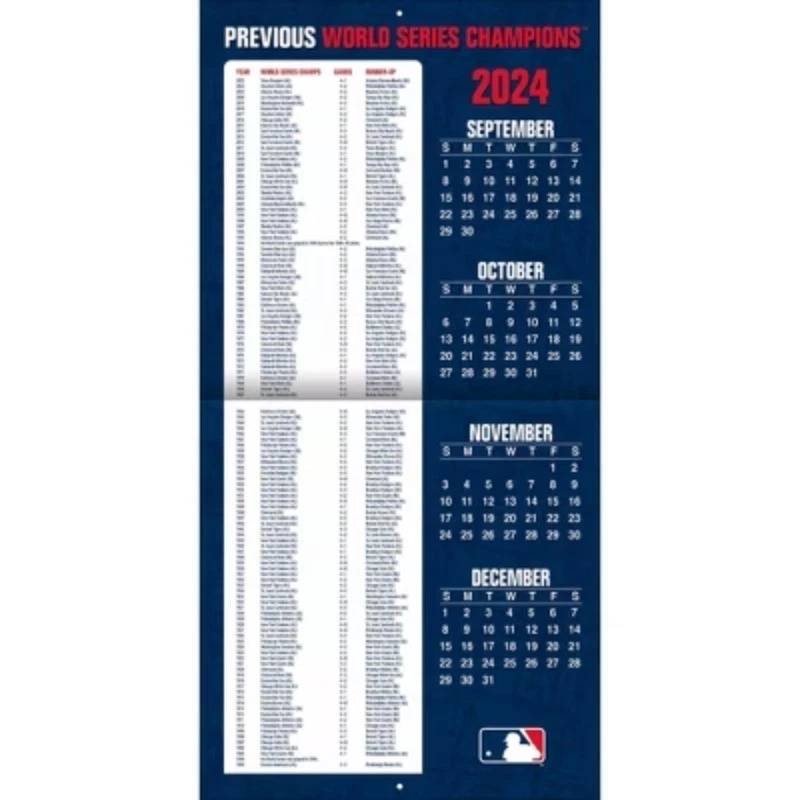 Cleveland  Baseball 2026  Team Wall Calendar