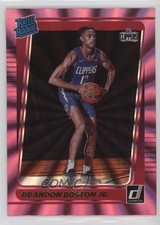 2021-22 Panini Donruss Rated Rookie Holo Pink Laser Brandon Boston Jr #239 rf2