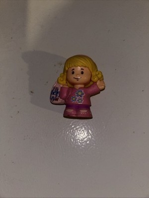 Fisher Price Little People Travel Together Emma Girl 2.5'' Figure 2016 Mattel DJB