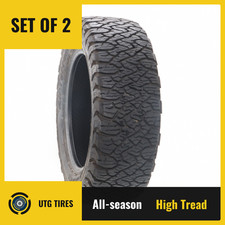 Set Of 2 Used Lt 27560r20 Bfgoodrich All-terrain Ta Ko3 119116s - 1432